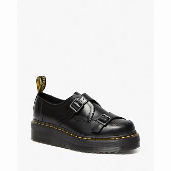 Dr Martens Férfi Sidney Monk Strap Creeper Platform Cipő Fekete